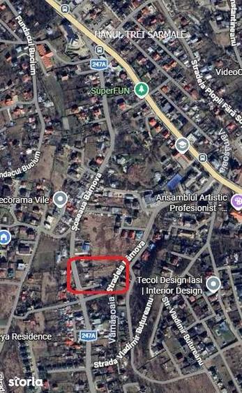 110 EURO/MP Teren de vanzare aprox. 3500MP Hanul Trei Sarmale - 2