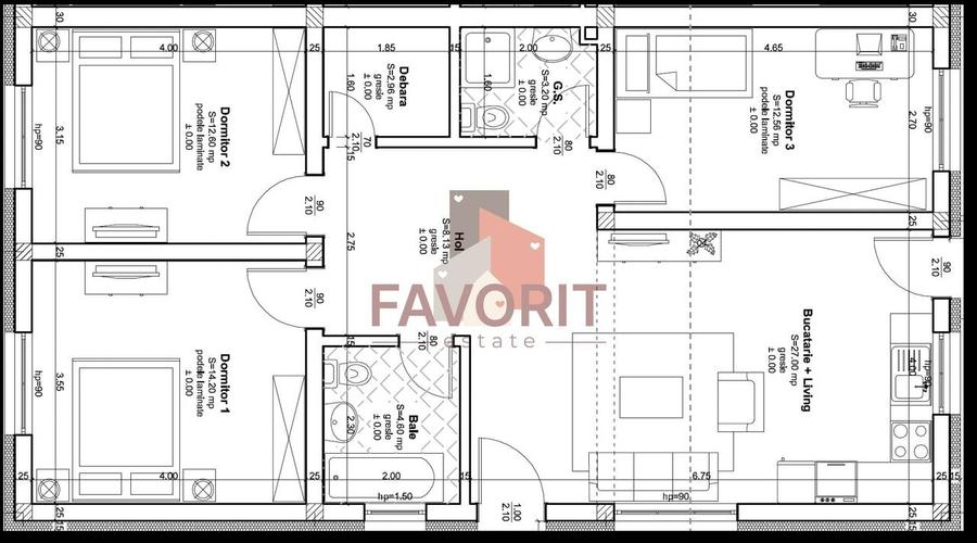Duplex pe parter finisat la cheie. Zona Torontalului -Metro 2 . CF de Timisoara - 11