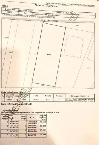 Teren Bazosu Nou, str. Cedrilor, nr. 17, Bucovat, Timis -> 592m2 Teren Bazosu Nou, str. Cedrilor, nr. 17, Bucovat, Timis -> 592m2