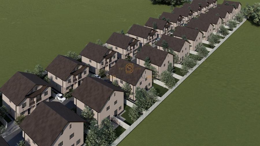 Duplex cu 4 camere cu Canalizare în Central