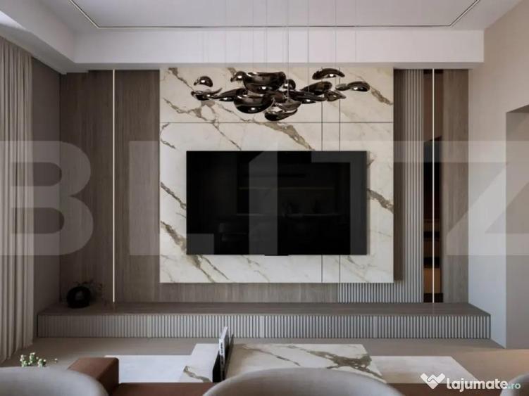 Apartament 3 camere, bloc nou, 77mp, Burdujeni - 1