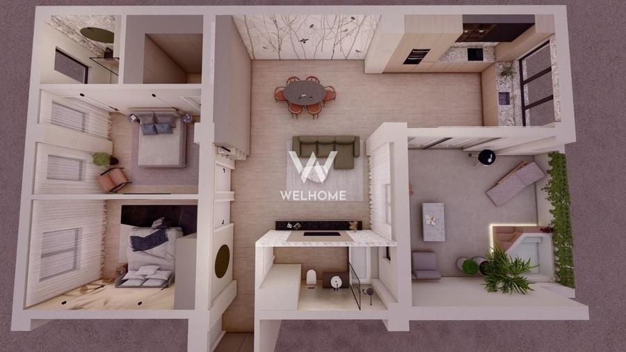 Apartament Tip Penthouse  la cheie, 111mpu,  Sibiu - 15