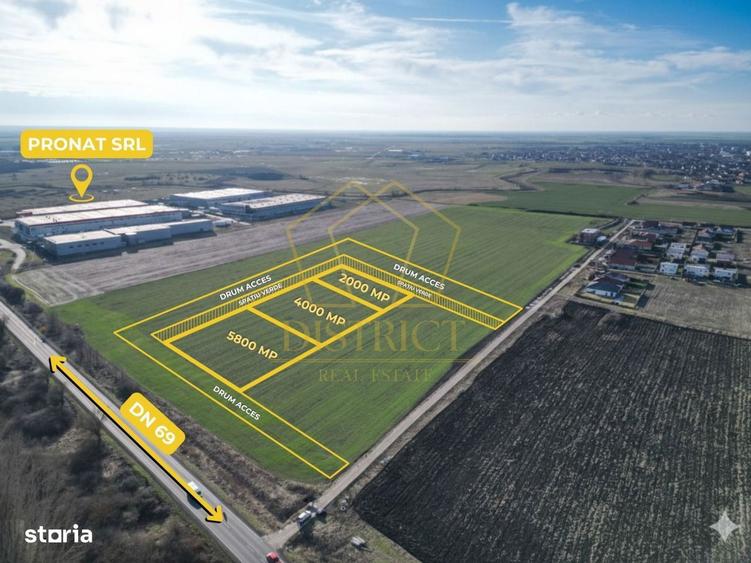 COM 0% Parcele de teren intravilan industrial | Sanandrei - 4