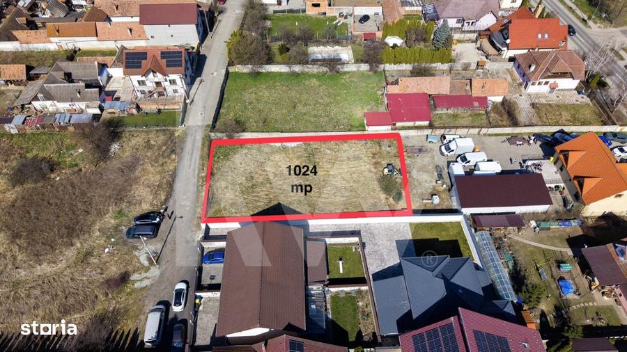 Teren intravilan in Selimbar, Sibiu | 1.024 mp | Deschidere 22 m - 4