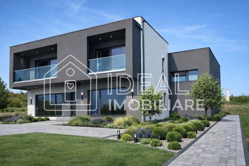 Casa Individuala moderna LA CHEIE cu 815 mp de teren, in Selimbar - 1
