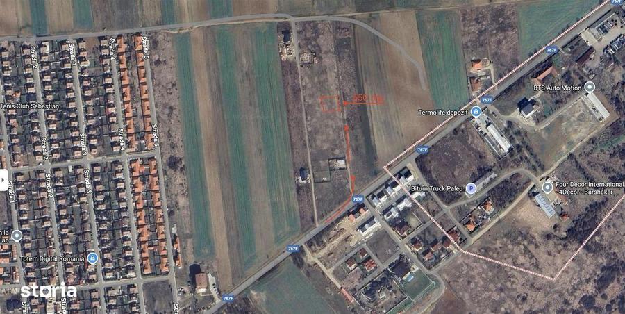 Teren intravilan Paleu cu PUZ si PUD aprobat - 2