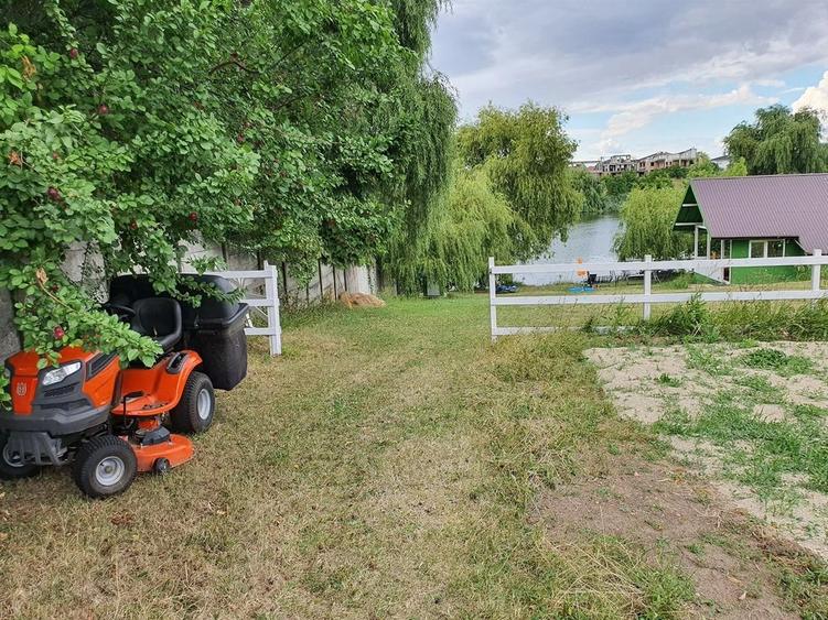 Teren superb cu deschidere la lac 30 ml, 2700 mp, Corbeanca sos Unirii - 3