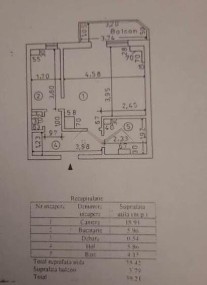 Apartament 1 camera decomandat Gara/ Bila - 8