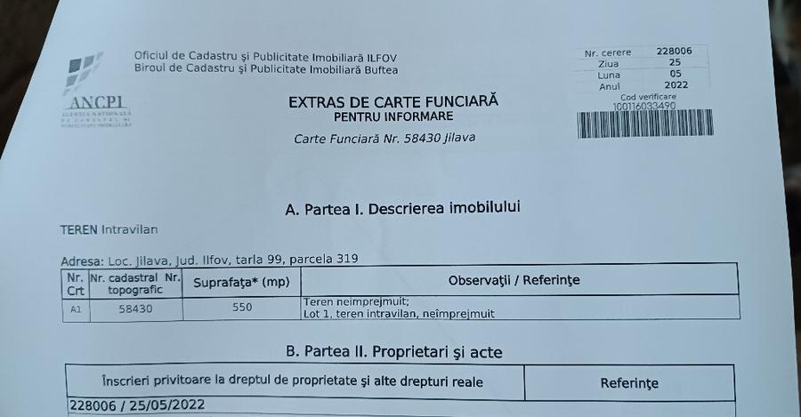 Teren de casa 550mp la 35 de minute de centrul Bucurestiului! - 6