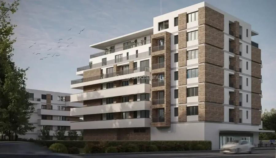 Apartament 2 camere, terasa 14,10mp, langa lac, metrou, bloc nou