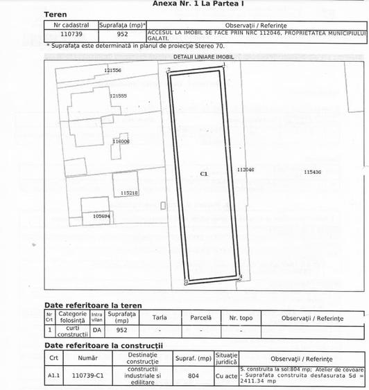 Imobil situat in Galati, P+2, Cartier Aurel Vlaicu, 2411 mp. - 6