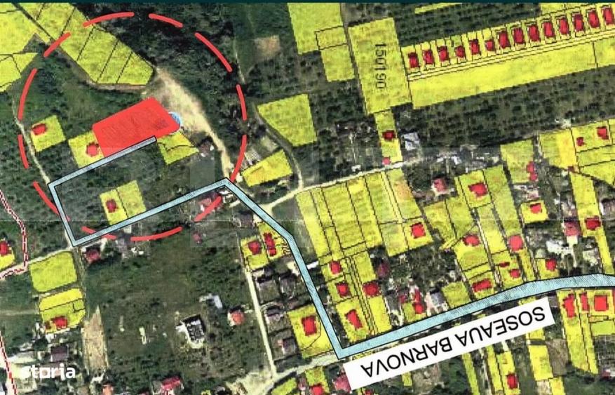 Teren Construcții intravilan de 2346 mp, în Bucium
