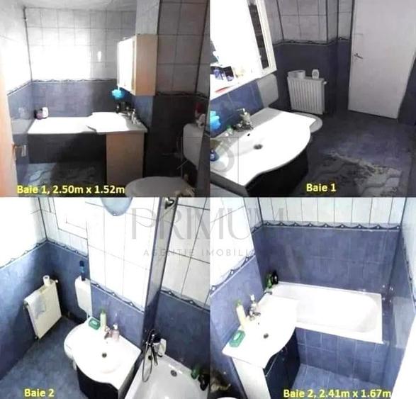 DAMBOVITA - 5 camere - 2 bai - 2 balcoane - centrala proprie - 4