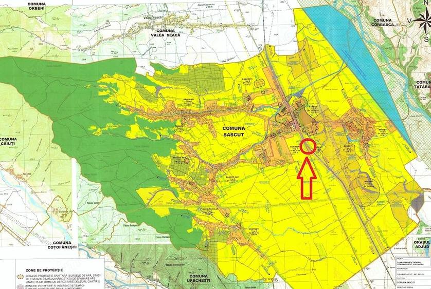 Teren de inchiriat la DN2 E85 in Sascut, judetul Bacau - 2