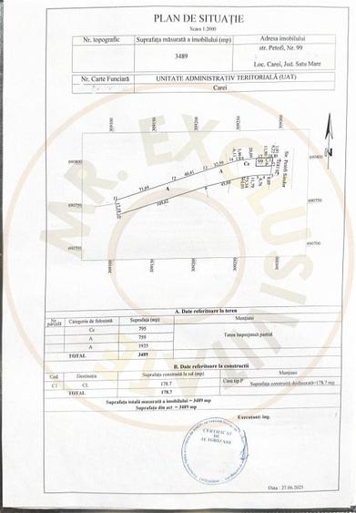 Casa 4 camere, Teren 3.489 mp Str.Petofi Șandor Nr.99 - Carei - 9