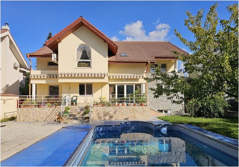 Vila eleganta D+P+1+M | 649 mp | piscina exterioara| renovata complet | Pipera - - 1