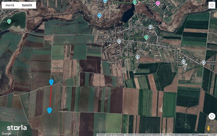 Vanzare 6180 Mp. - Extravilan - Peris - 2