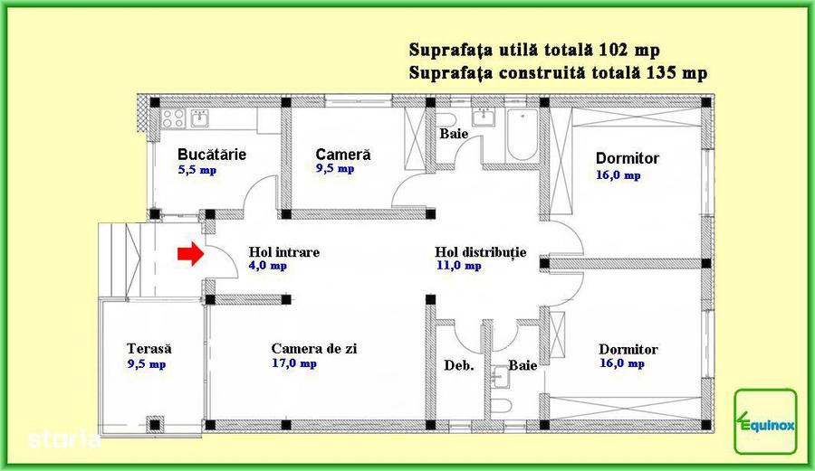Casa noua cu 4 camere, 450mp teren, Strejnicu, ECX92319 - 7