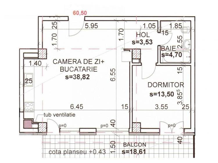 Apartament 2 camere de vanzare in Andrei Muresanu, Cluj Napoca - 5