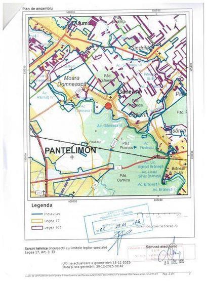 Vand teren in Ganeasa Ilfov, langa lac si padure. - 5
