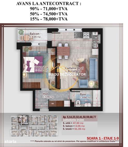 Investitie Pallady 12 minute de metrou Teclu Ansamblu premium IKEA - 7