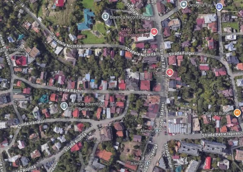 Tatarasi zona Piata Chirila teren 576mp cu casa si anexe (pr - 1