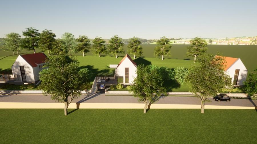 Teren de casa individuala cu AC, langa lac, 750 mp, Ciurila - 8