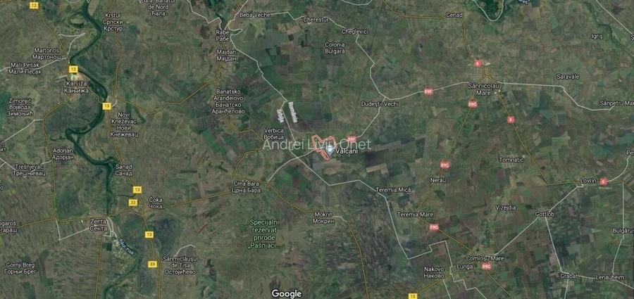 Teren intravilan Valcani, Timis