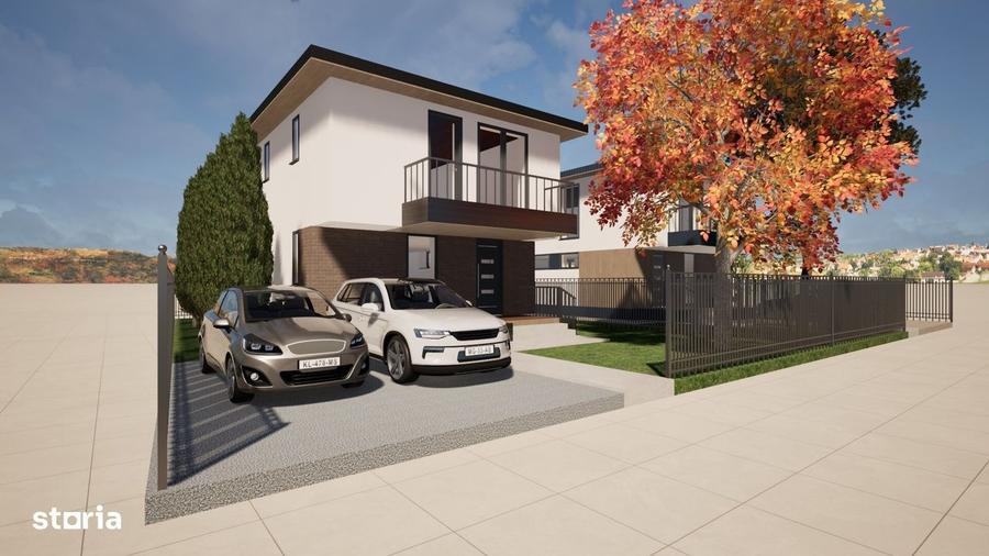 Casă cu 4 camere cu Teren 260 Mp în Clinceni