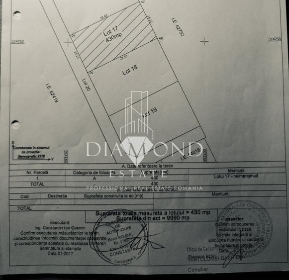 Berceni, strada Miorita, 0% comision teren intravilan 430 mp - 4