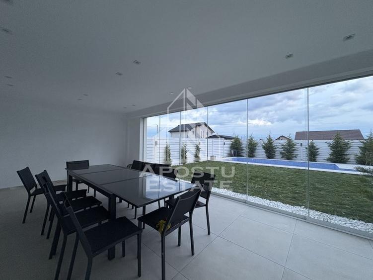 Vila de lux cu piscina incalzita de vanzare in Mosnita Noua | 4 camere - 38