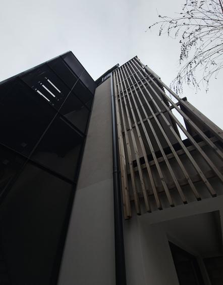 Dorobanti proiect unic lux P+2E+M 2025, lift, pompe caldura, curte, deck frasin - 4