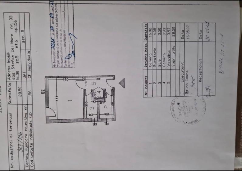 Garsonieră Obor – Ștefan cel Mare | 28,5 mp | Ideală investiție-7.5% | Metrou - 9