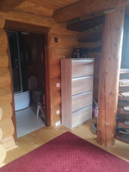 Vand cabana din lemn rotund + 11600mp - 10