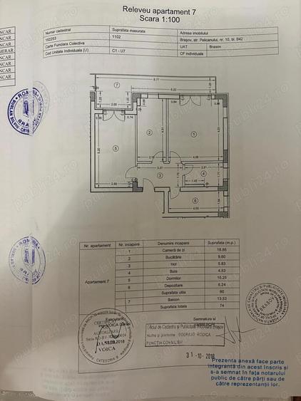 Apartament 2,5 camere 60 mp utili - 3