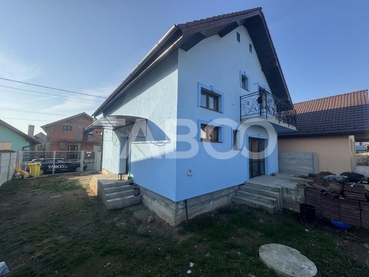 Casa individuala cu 5 camere 130 mpu teren 300 mp Cristian Sibiu - 1