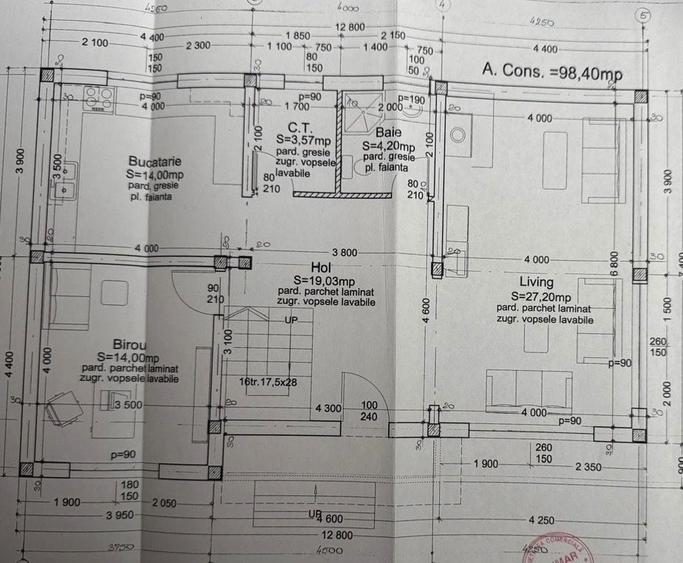 Casa 100 mp + teren 400 mp, Clinceni, la rosu direct proprietar - 6