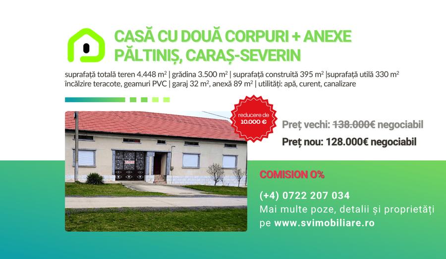 Comision 0 - Casa cu 2 corpuri in Paltinis - 1