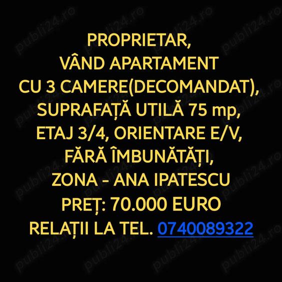 Apartament 3 camere (decomandat) - 2