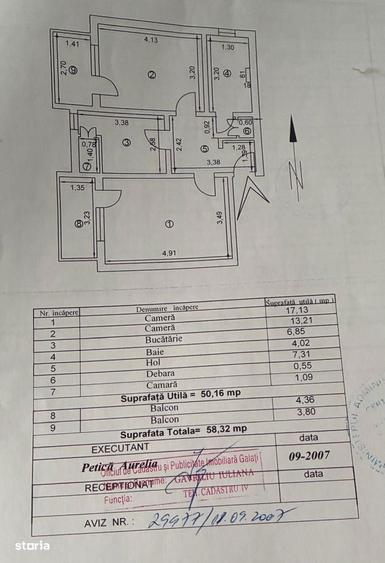 Apartament de vanzare 2 camere decom Mazepa - 6