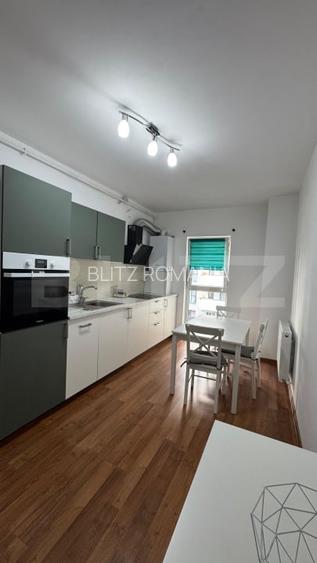 Apartament 2 camere , semidecomandat , 45 Mp mobilat si utilat complet .