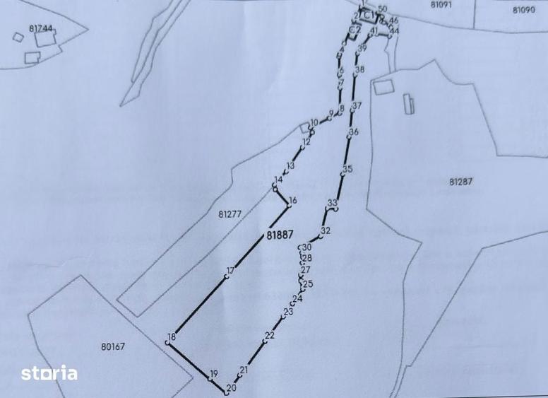 6.605 mp de natura pura refugiu, afacere sau investitie in Candest - 7