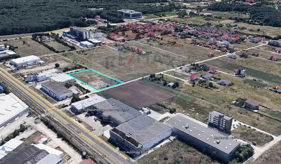 Teren intravilan 5.400 mp | Odăi – Papușa | CUT 2.5 | POT 60% | P+4 - 5