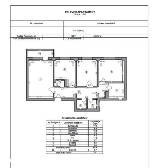 Apartament 3 Camere Tineretului | 2 Bai |Bloc 1980 | Necesita Renovare - 1