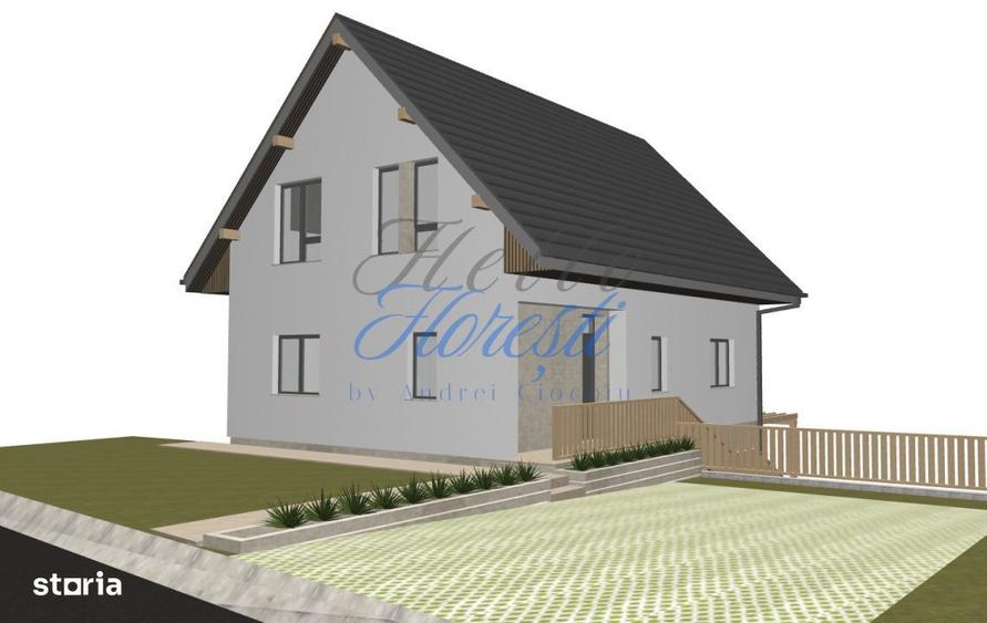 Teren cu autorizatie casa individuala, 450mp, Chinteni - 4