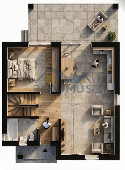 Casă P+M Berceni I 5 camere  I 2 Băi I 135 mp Utili I Teren 386 Mp - 8