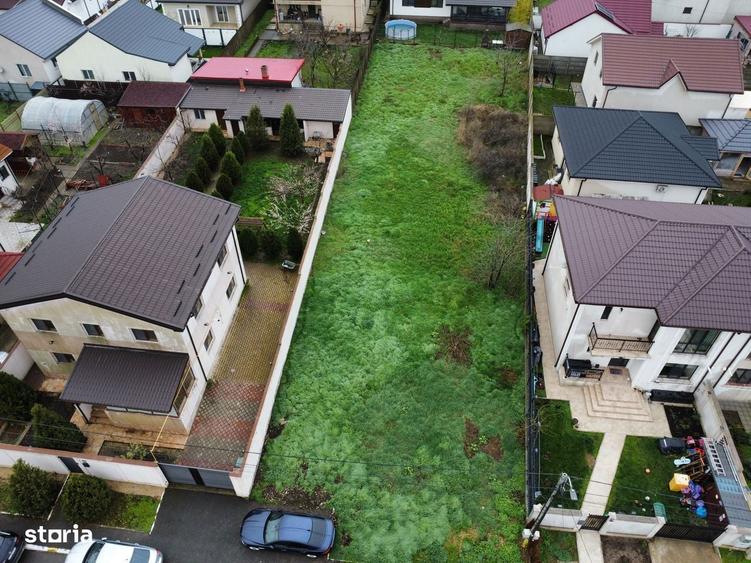 Teren Valu Traian intravilan 916 mp, 14 ml, intre case, utilitati. - 3