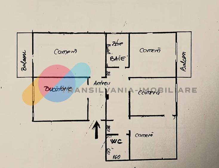 Apartament 4 camere | 82 mp | Etaj 2 | Zona Mehedinți – Câmpina | - 1
