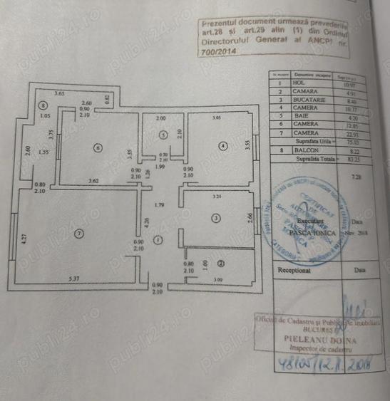 De vanzare de 3 camere din 85 strada Margeanului cu Alexandriei Centrala Termica - 9