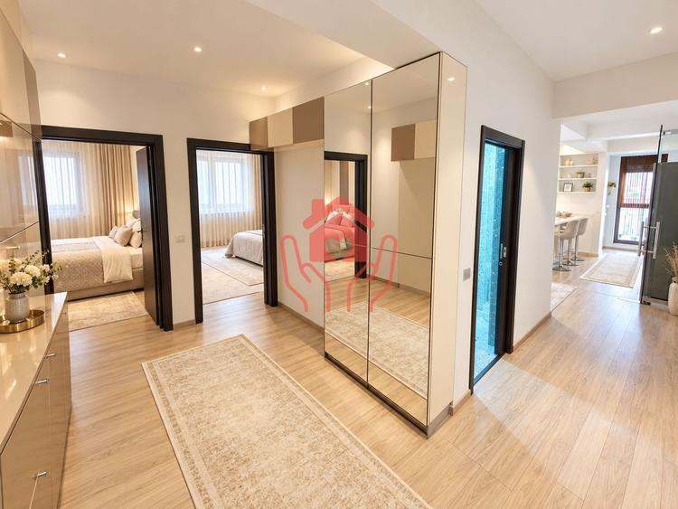 Apartament cu 3 camere decomandat, mobilat în Herăstrău